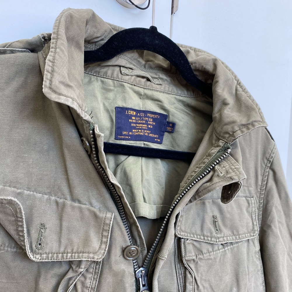 JCREW MEN’S MILITARY JACKET